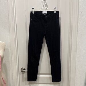 Current/Elliott Black Skinny Jeans